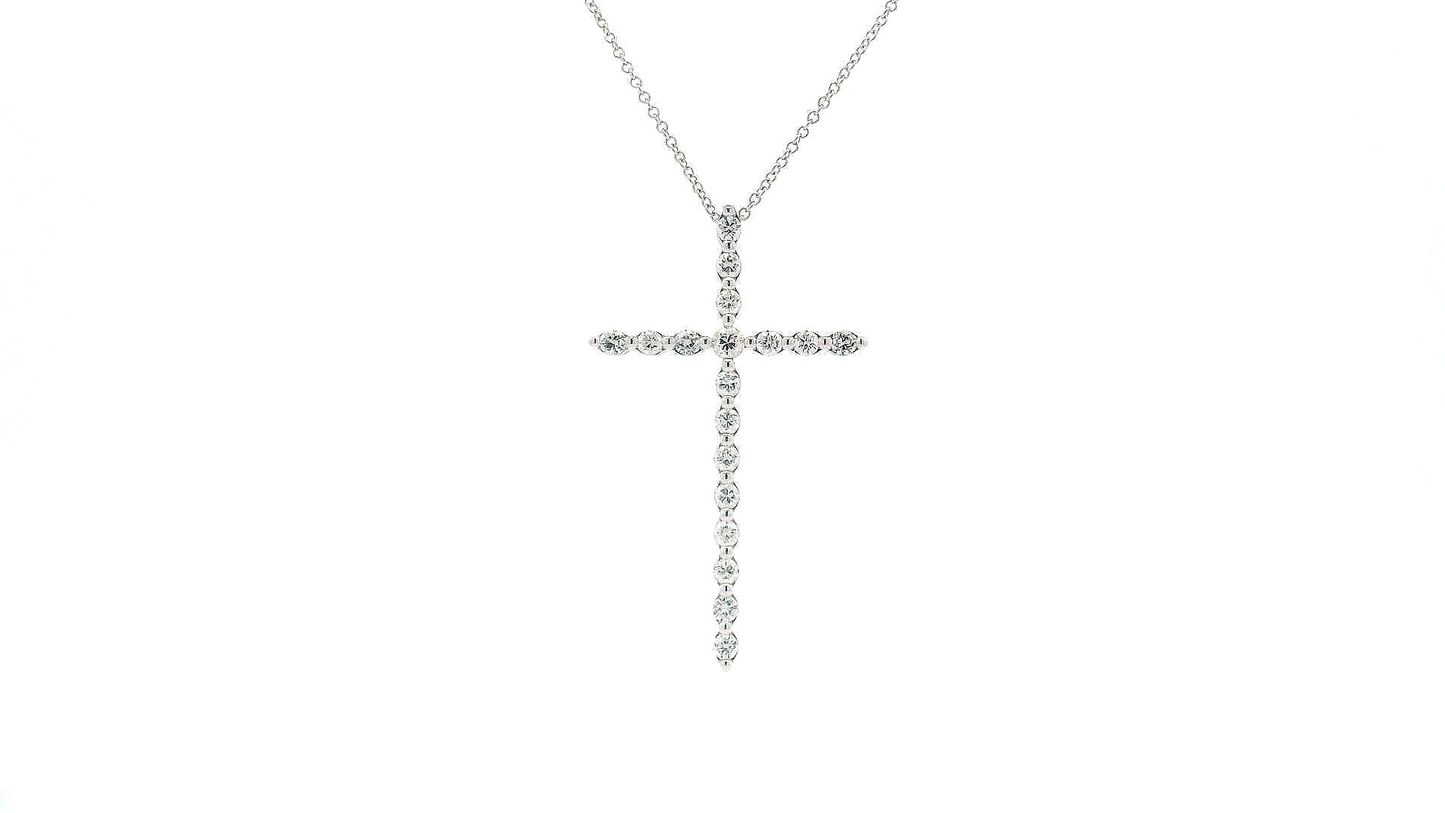 Elegant Cross Pendant Necklace