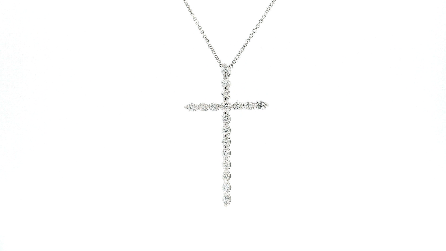 Elegant Cross Pendant Necklace