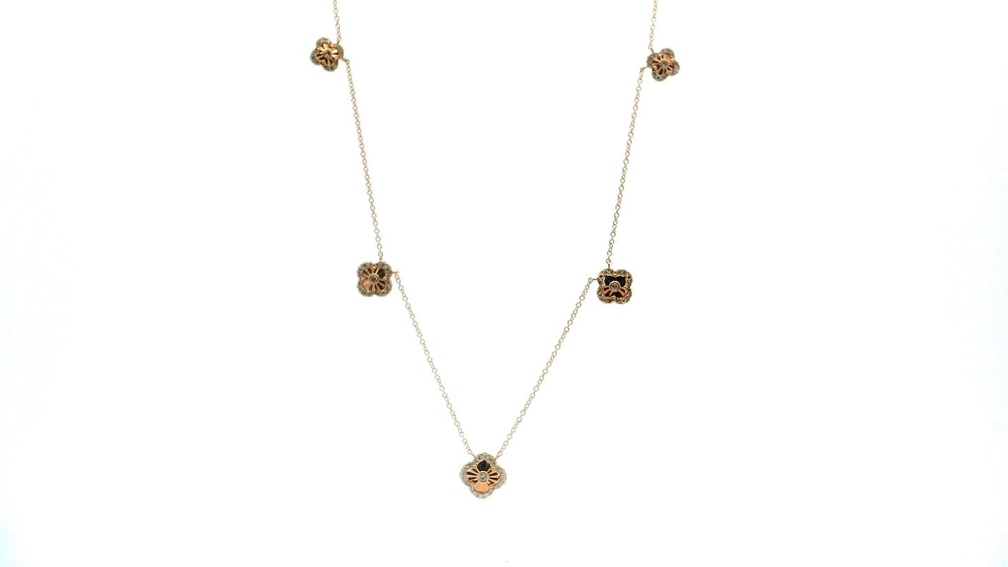Elegant Gold Pendant Necklace