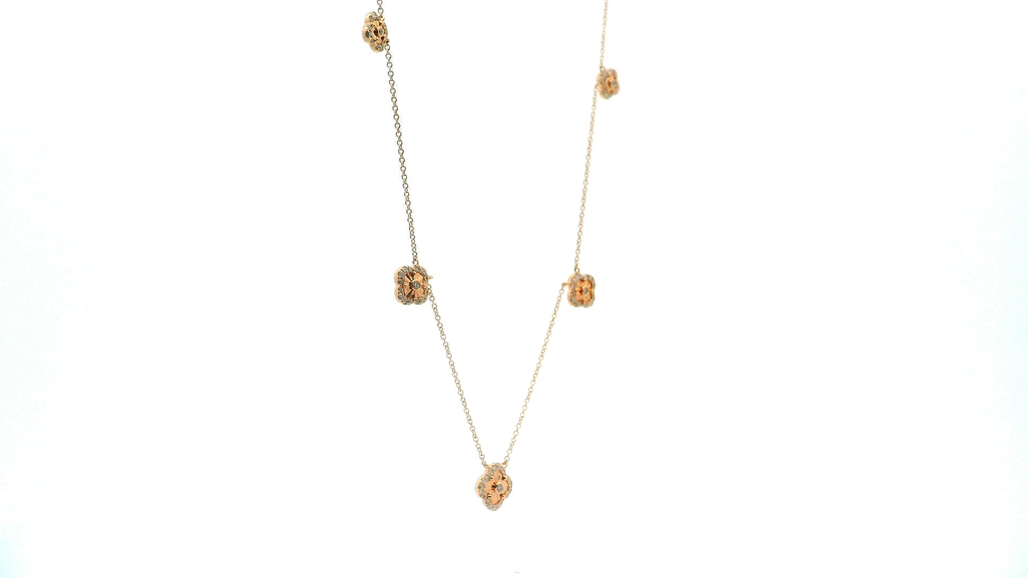 Elegant Gold Pendant Necklace