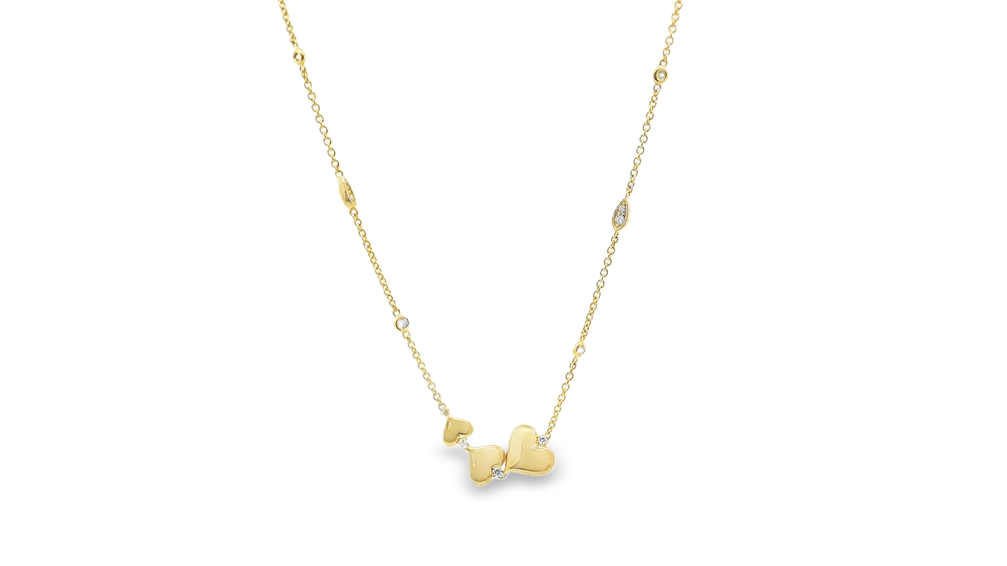 Elegant Gold and Black Pendant Necklace