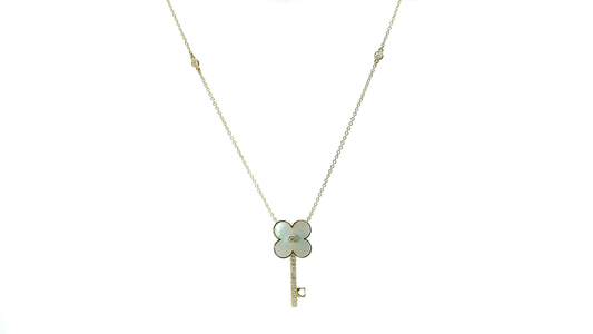 Elegant Key Pendant Necklace