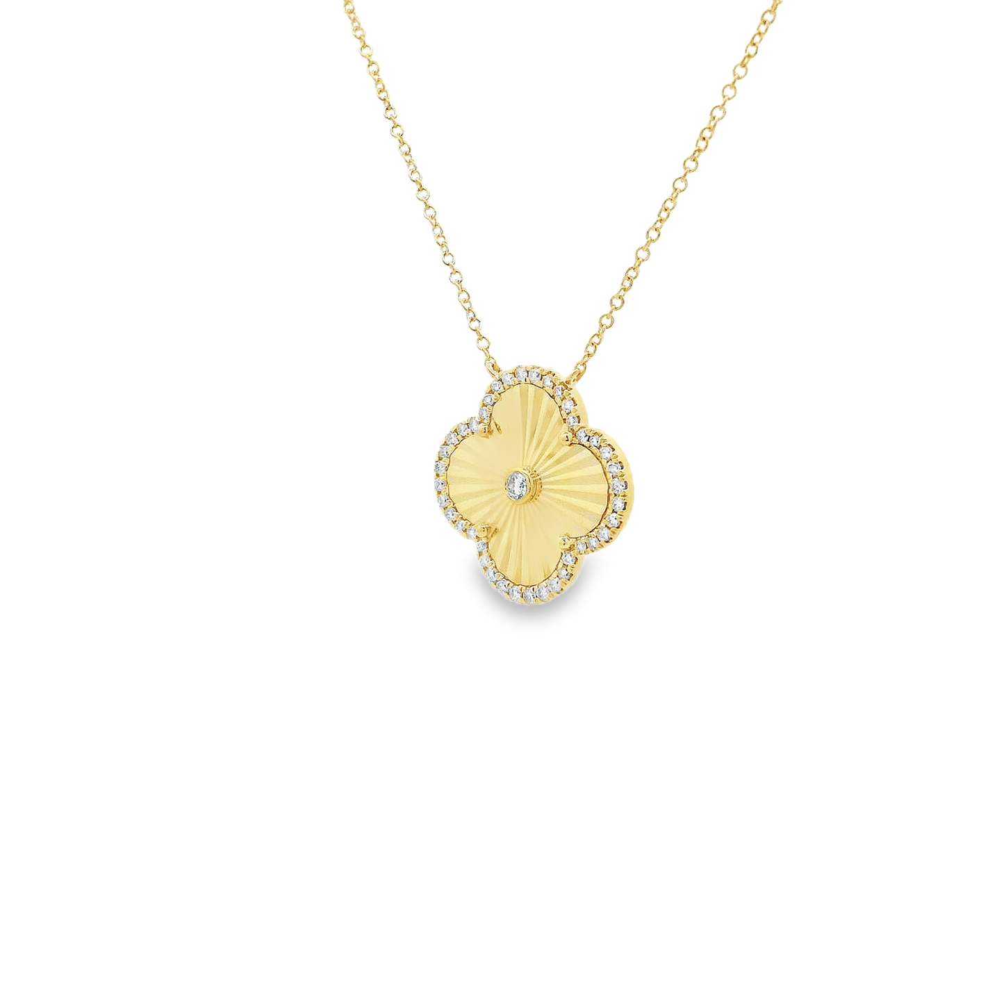 Elegant Floral Pendant Necklace