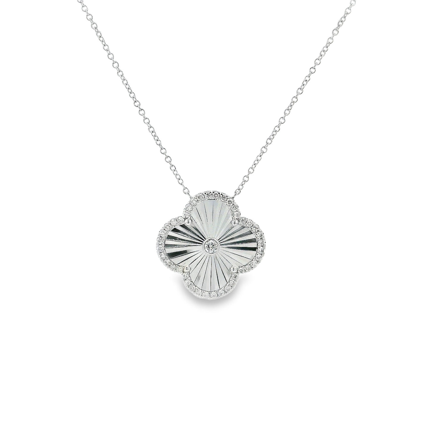 Elegant Floral Pendant Necklace