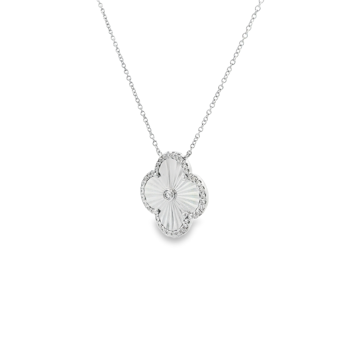 Elegant Floral Pendant Necklace