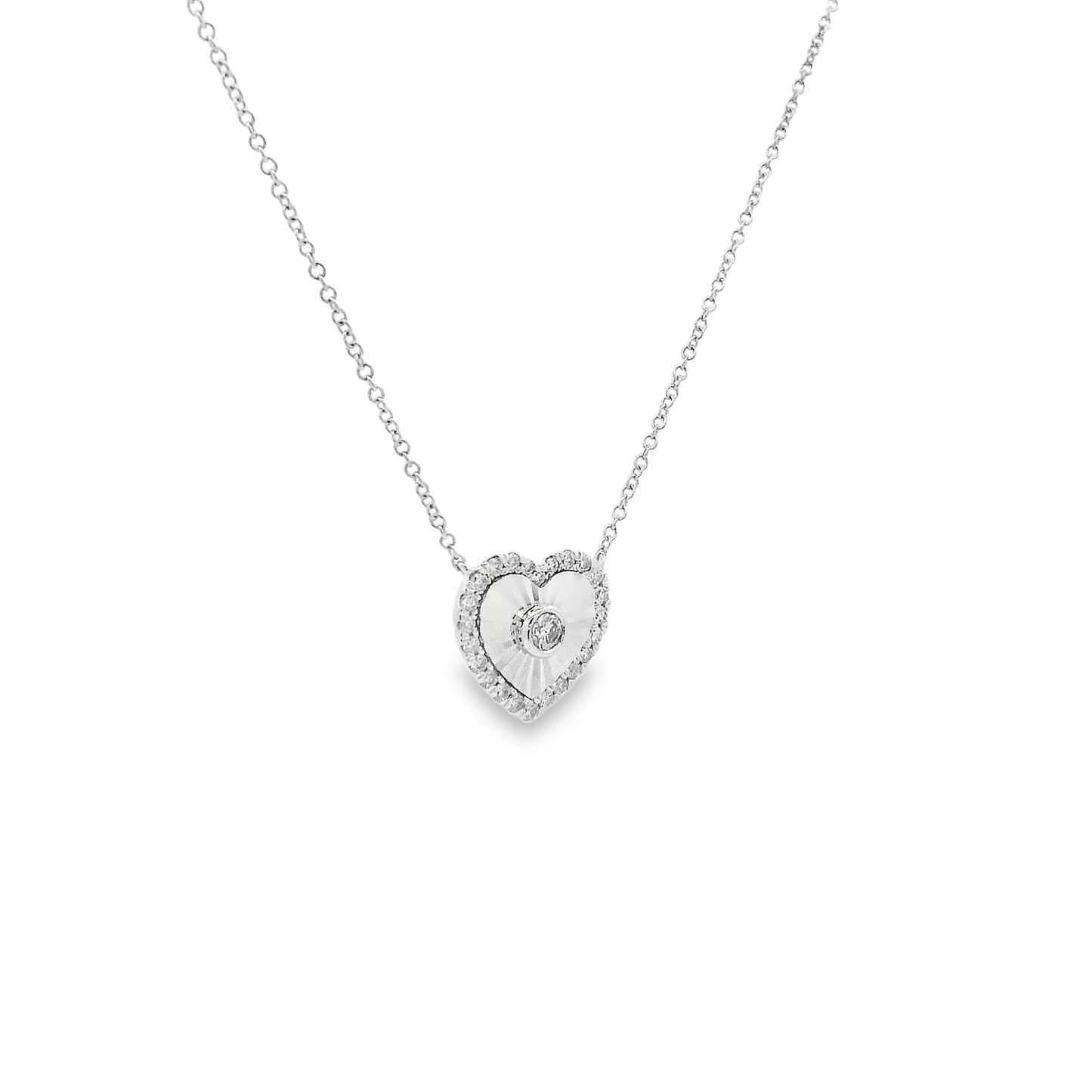 Elegant Heart Pendant Necklace