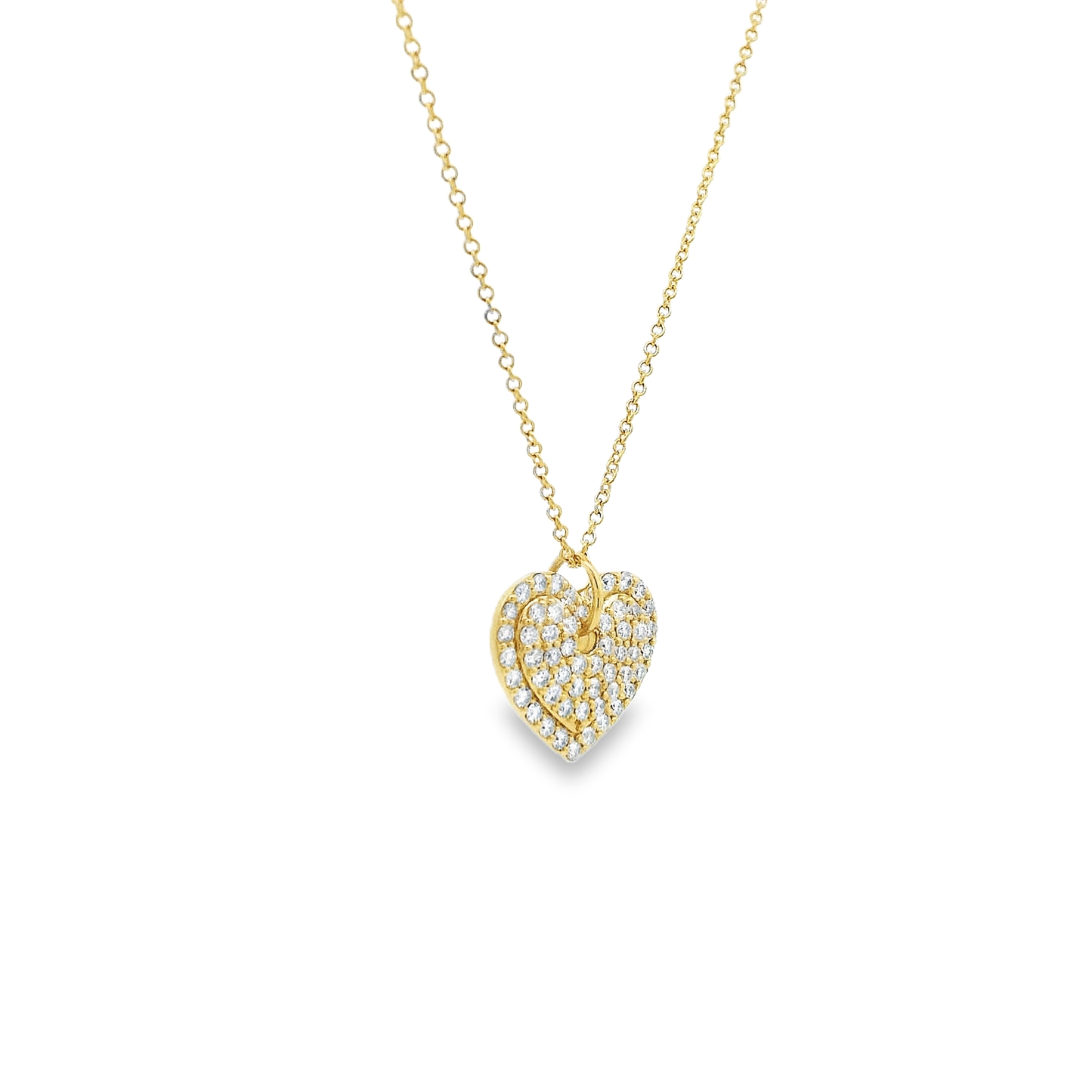Elegant Heart Pendant Necklace