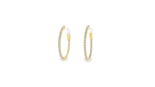 Elegant Gold Hoop Earrings