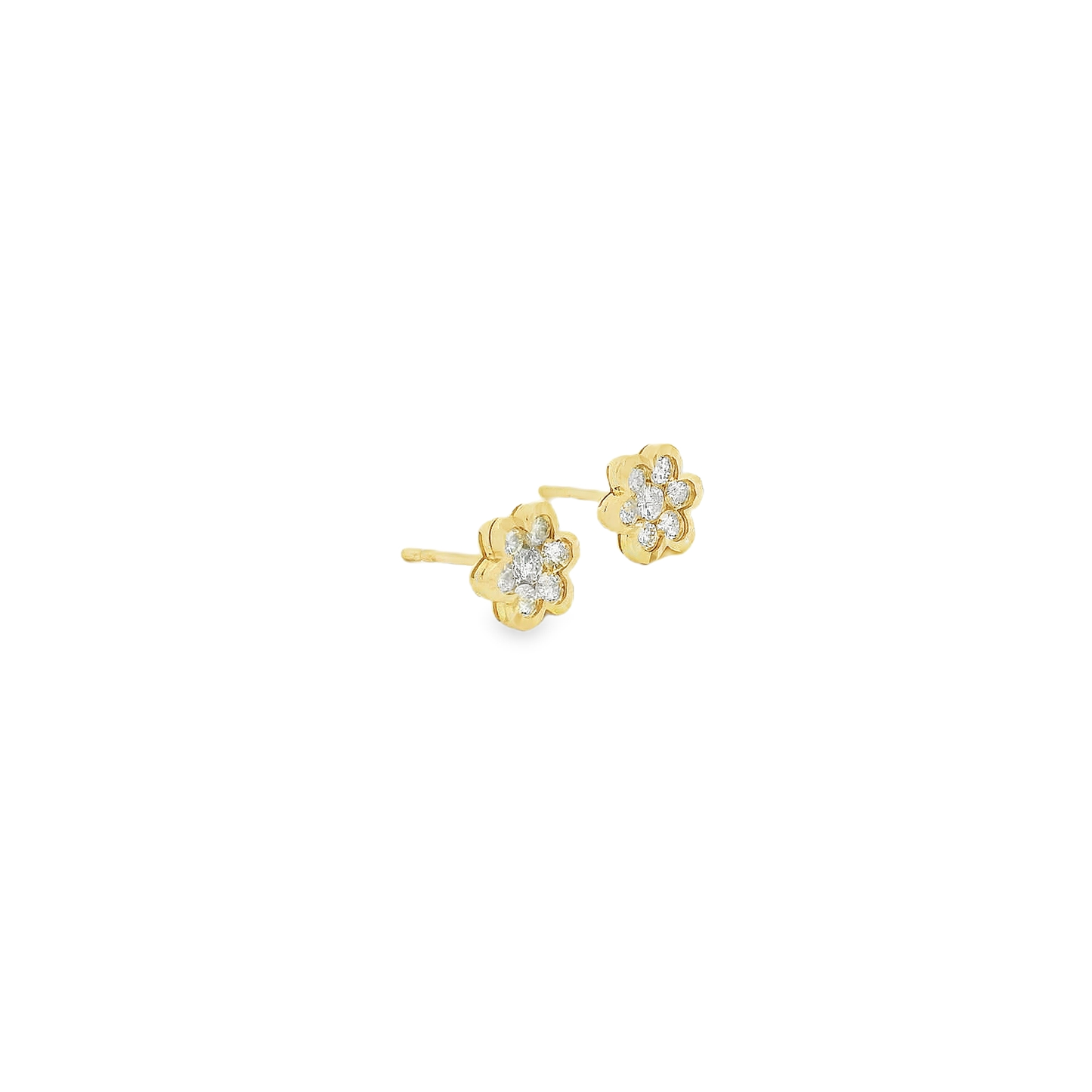 Charming Floral Stud Earrings