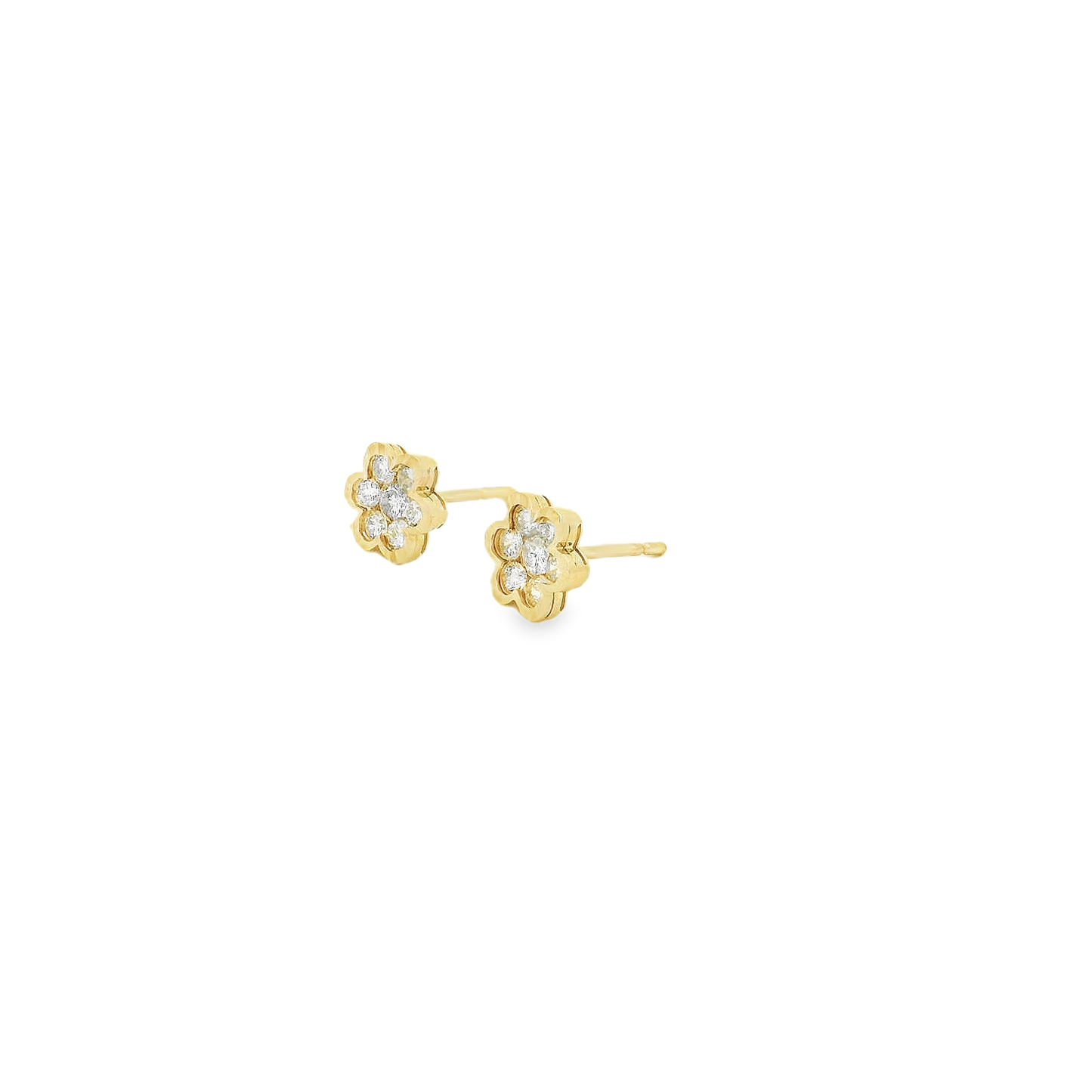Charming Floral Stud Earrings