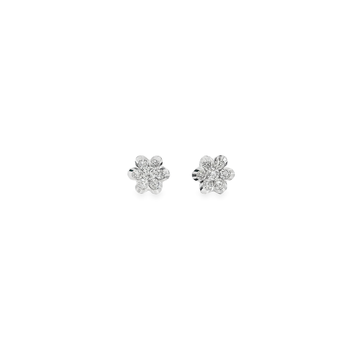Charming Floral Stud Earrings