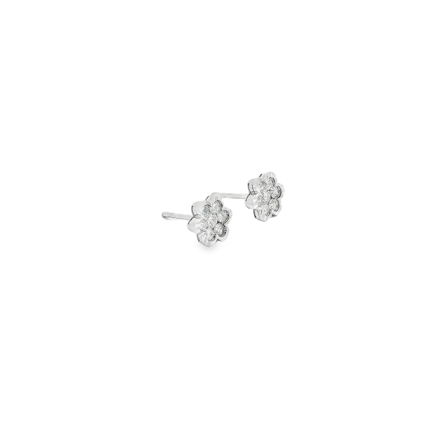 Charming Floral Stud Earrings