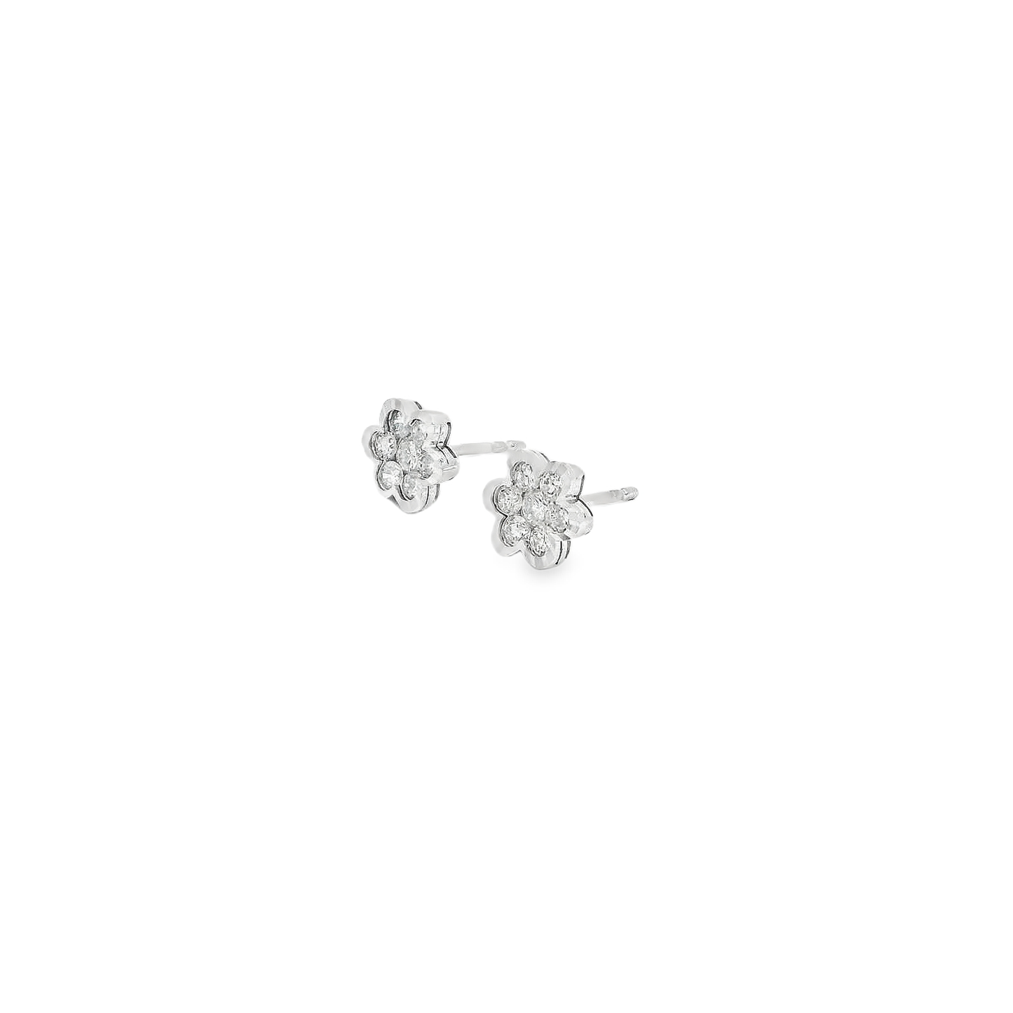 Charming Floral Stud Earrings