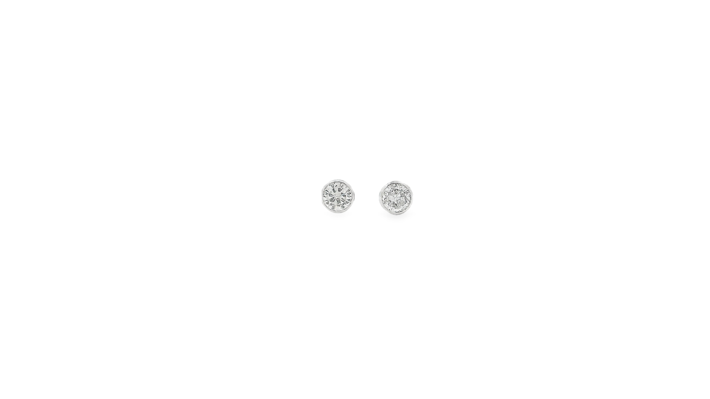 Elegant Gold Stud Earrings