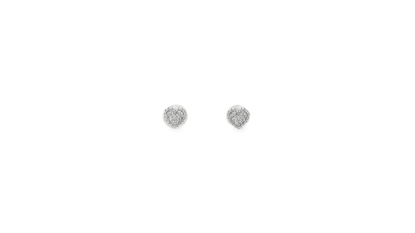 Elegant Heart-Shaped Earrings