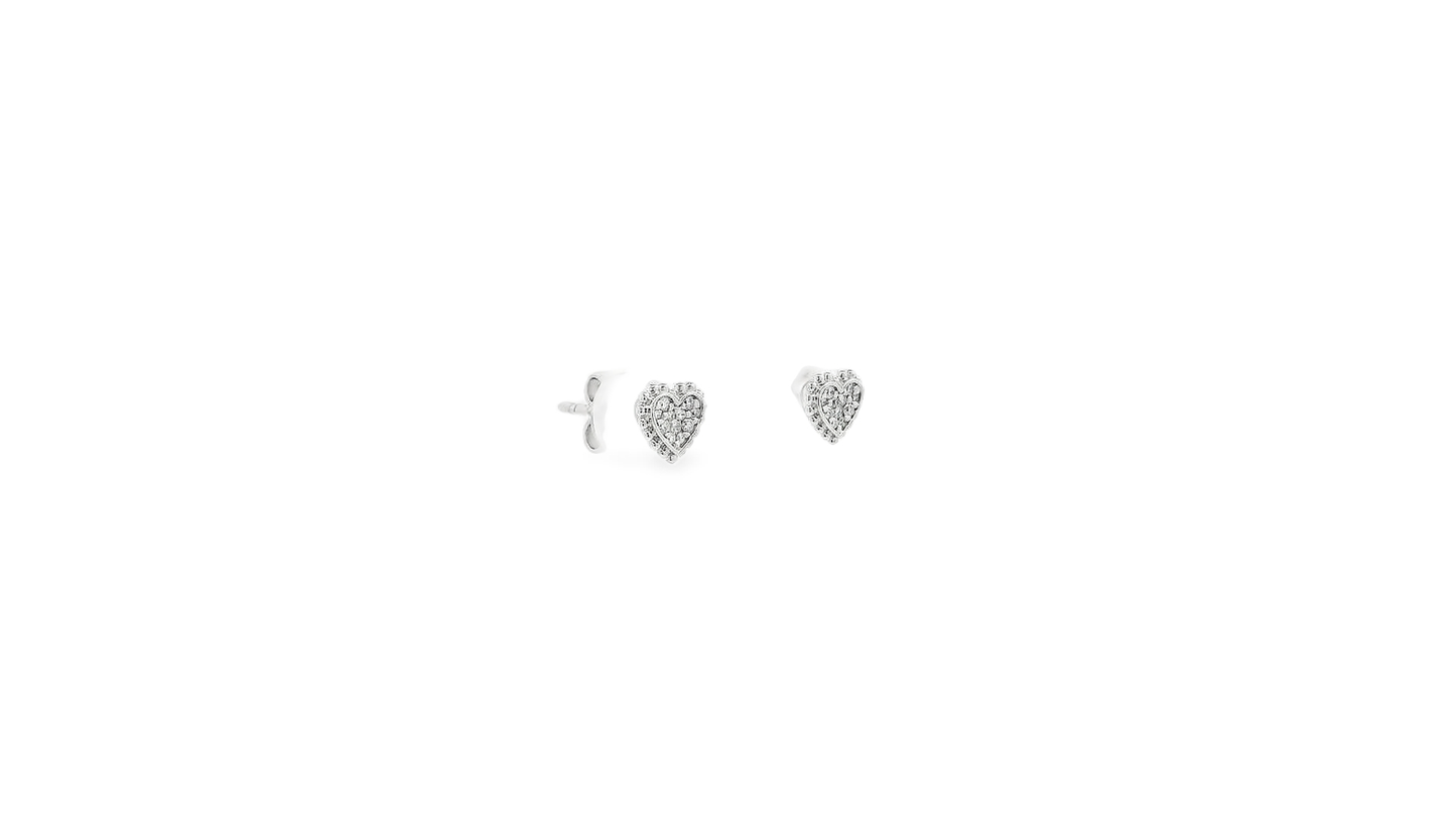 Elegant Heart-Shaped Earrings