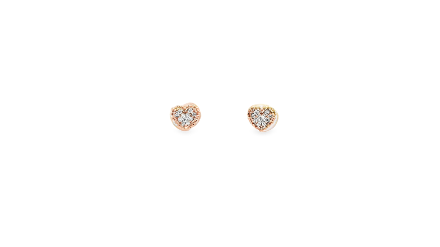Elegant Heart-Shaped Earrings