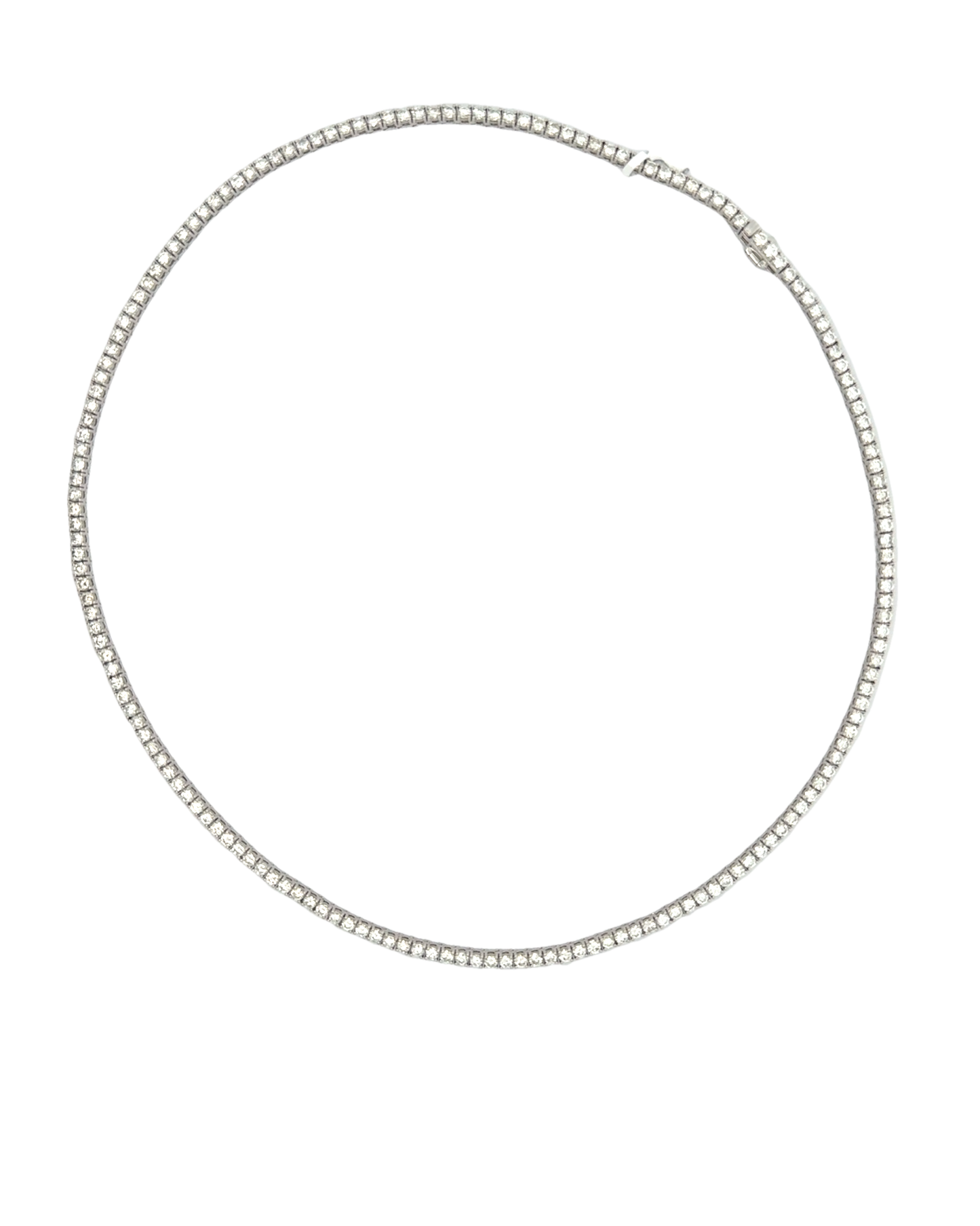 Elegant Tennis Necklace