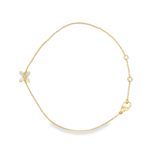 Elegant Floral Bracelet