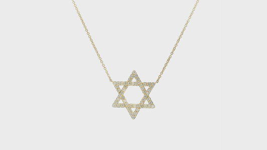 Elegant Star of David Pendant